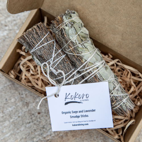 Organic Sage & Lavender Smudge Sticks